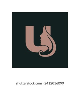 BEAUTY LOGO WITH LETTER DESIGN