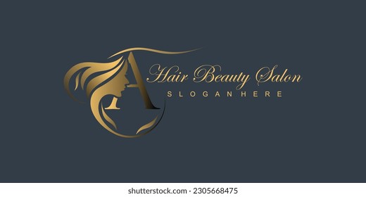 Beauty Logo | Beauty logo, Beauty salon logo, Hair logo design premium vector