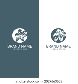 logotipo de belleza. Conjunto de signos y elementos para la belleza, productos naturales y orgánicos, cosméticos y spa.