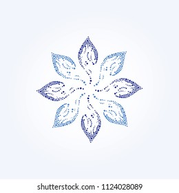 Beauty logo template. Bubble design. Abstract.