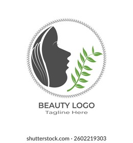 Beauty logo vector art. Logo of woman fashion logo