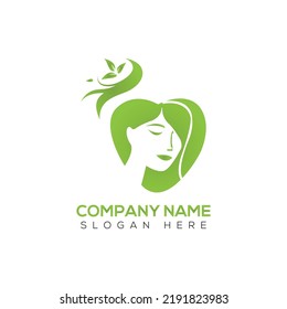 Beauty logo vector illustration template