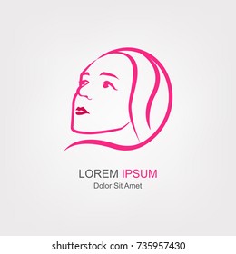 Beauty logo.modern template design.vector icon illustration