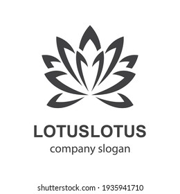 Beauty lotus logo images illustration design