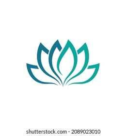 Beauty lotus logo images illustration design