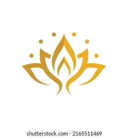 Beauty lotus logo images illustration design
