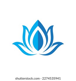 Beauty lotus logo images illustration design