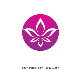 Beauty Lotus Logo Template