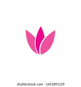 Beauty Lotus Logo Template vector