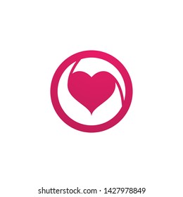 Beauty Love Vector icon illustration design Template