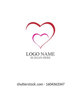 Beauty Love Vector icon illustration design Template