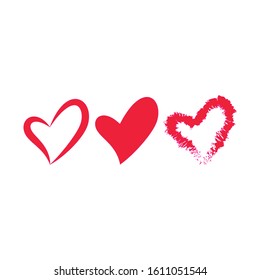 Beauty Love Vector icon illustration design Template