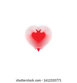 Beauty Love Vector icon illustration design Template