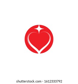 Beauty Love Vector icon illustration design Template