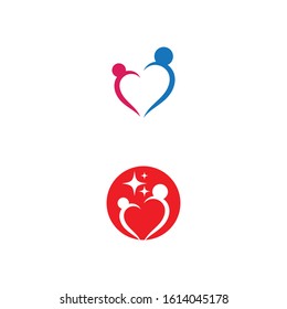 Beauty Love Vector icon illustration design Template