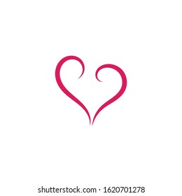 Beauty Love Vector icon illustration design Template