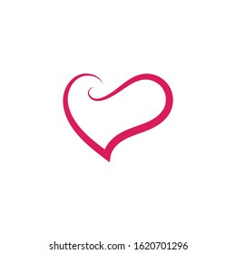 Beauty Love Vector icon illustration design Template