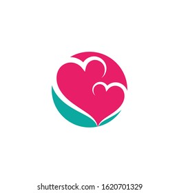 Beauty Love Vector icon illustration design Template
