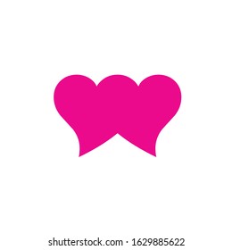 Beauty Love Vector icon illustration design template
