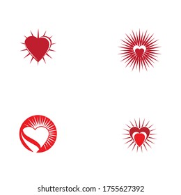 Beauty Love Vector icon illustration design Template
