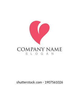 Beauty Love Vector icon illustration design Template