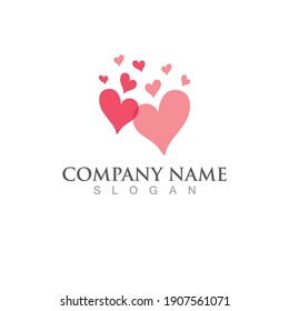 Beauty Love Vector icon illustration design Template