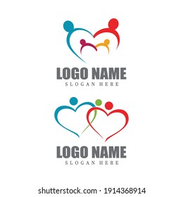 Beauty Love Vector icon illustration design Template