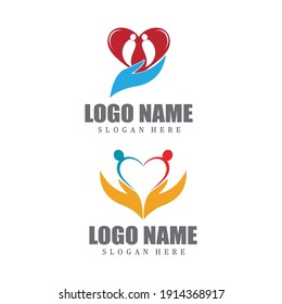 Beauty Love Vector icon illustration design Template