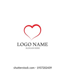 Beauty Love Vector icon illustration design Template