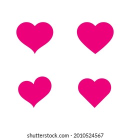 Beauty Love Vector icon illustration design Template