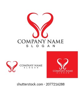 Beauty Love Vector icon illustration design Template