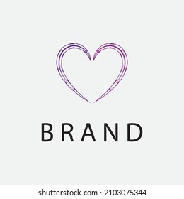 Beauty Love Vector icon illustration design Template