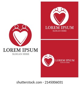 Beauty Love Vector icon illustration design Template
