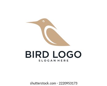 beauty luxury bird logo design