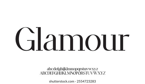 Beauty Luxury font alphabet logo. Typography beautiful fashion elegant classic letters serif italic fonts decorative wedding vintage Glamour logos. vector illustration

