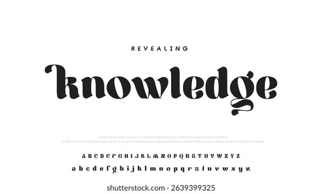 Beauty Luxury font alphabet logo. Typography beautiful fashion elegant classic letters serif italic fonts decorative wedding vintage blossom logos. vector illustration