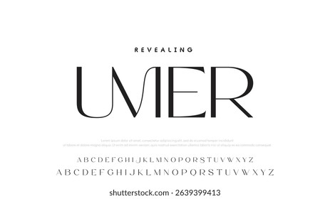 Beauty Luxury font alphabet logo. Typography beautiful fashion elegant classic letters serif italic fonts decorative wedding vintage blossom logos. vector illustration