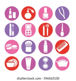 Beauty and make up icons.