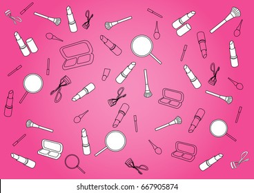 Beauty Makeup - Illustration
Make-Up, Illustration, Lipstick, Pattern, Backgrounds