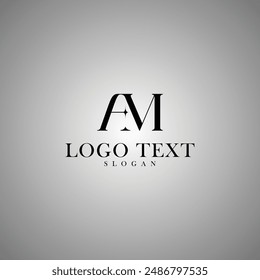 AM Beauty Makeup Logo Design 