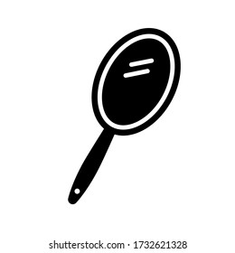 Beauty Makeup Mirror Icons On A White Background