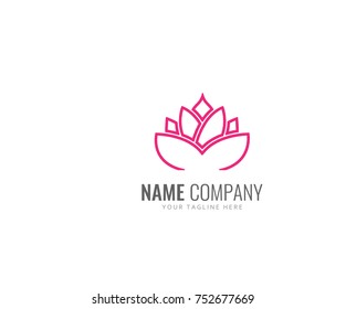 beauty massage logo vector