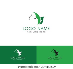 Beauty Minimal Simple Unique Logo Design, Beauty Vector Creative Design.