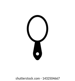 Beauty Mirror Icon Vector Design Template