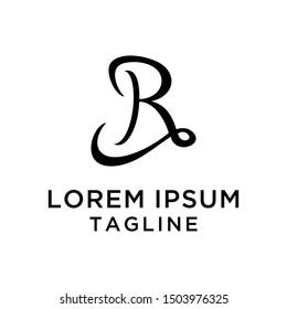 Beauty Monogram BR Logo Template