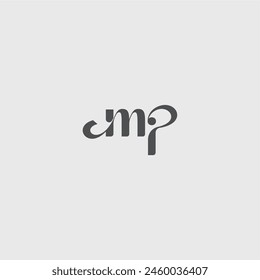 beauty monogram initial logo simple and minimalism MI Classy black fashion letter