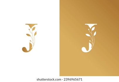 Beauty Natural Leaf Logo Design