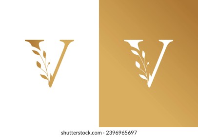 Beauty Natural Leaf Logo Design