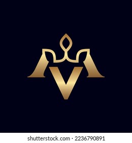 BEAUTY NATURAL LEAF LOGO VECTOR LETTER A