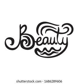 Beauty nature decorative element. Vector illustration